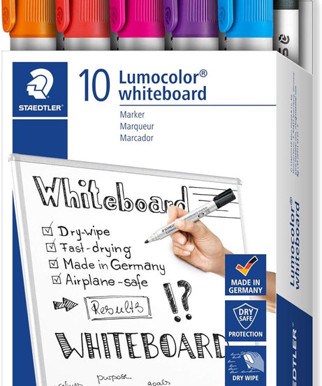 SET MARKER DE TABLA 10 CUL STAEDTLER