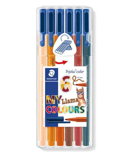 FINELINER TRIPLUS 6CUL/SET LLAMA