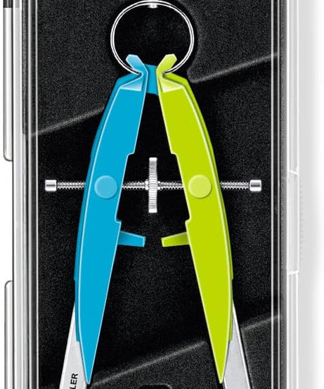COMPAS MARS 556 CULORI NEON 1 ALBASTRU/VERDE