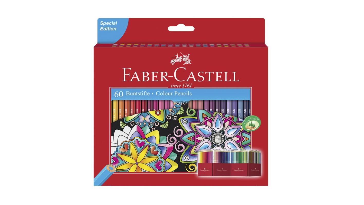 Set 60 creioane colorate