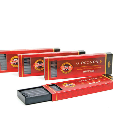 Acuarella - culori acrilice, accesorii papetarie, pensule, carioci si markere etc Mine din grafit Gioconda - 2B - Set mine din grafit Gioconda din categoria Office Supplies > Office Instruments > Writing & Drawing Instrument Accessories > Pencil Lead & Refills, ideal pentru scoala si teme zilnice, calitate premium pentru rezultate excelente