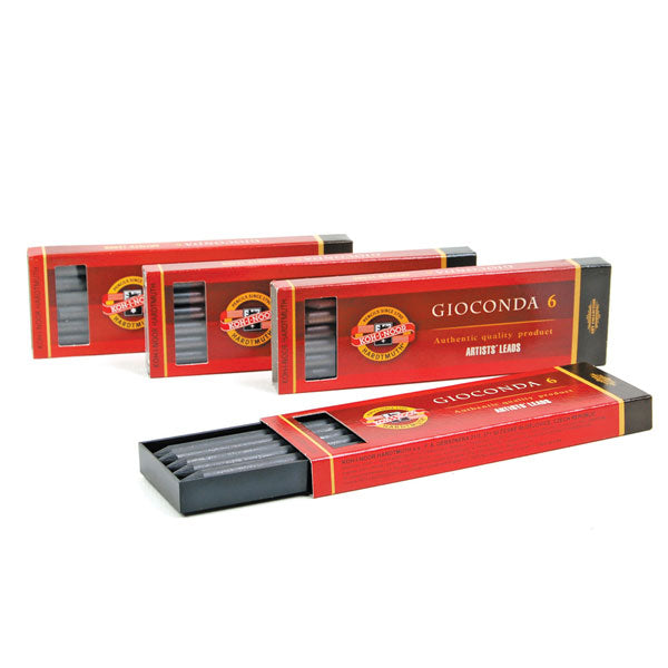 Acuarella - culori acrilice, accesorii papetarie, pensule, carioci si markere etc Mine din grafit Gioconda - 2B - Set mine din grafit Gioconda din categoria Office Supplies > Office Instruments > Writing & Drawing Instrument Accessories > Pencil Lead & Refills, ideal pentru scoala si teme zilnice, calitate premium pentru rezultate excelente