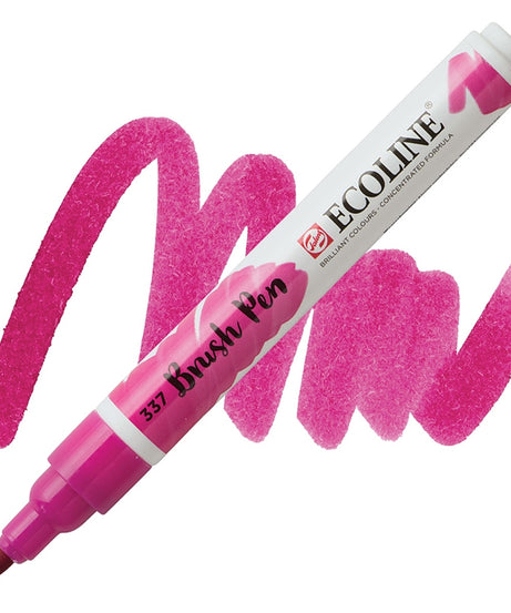 Carioci Ecoline Brush Pen - Light rose -  din categoria , recomandat pentru desen si activitati creative, pret avantajos in magazin online