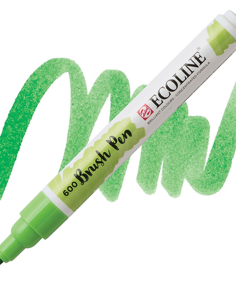 Carioci Ecoline Brush Pen - Light green -  din categoria , perfect pentru birou si organizare eficienta, alegere inspirata pentru papetarie moderna