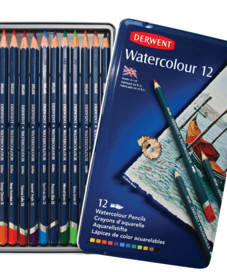 Seturi creioane Derwent Watercolour - 24 -  din categoria , potrivit pentru uz profesional si hobby, produs original disponibil din stoc