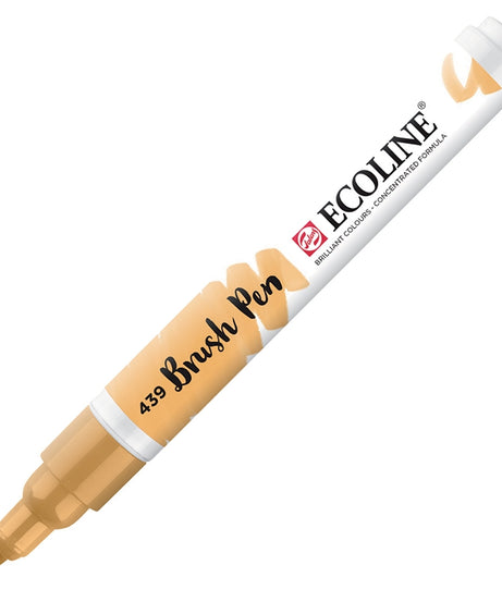 Carioci Ecoline Brush Pen - Mahogany -  din categoria , recomandat pentru desen si activitati creative, alegere inspirata pentru papetarie moderna