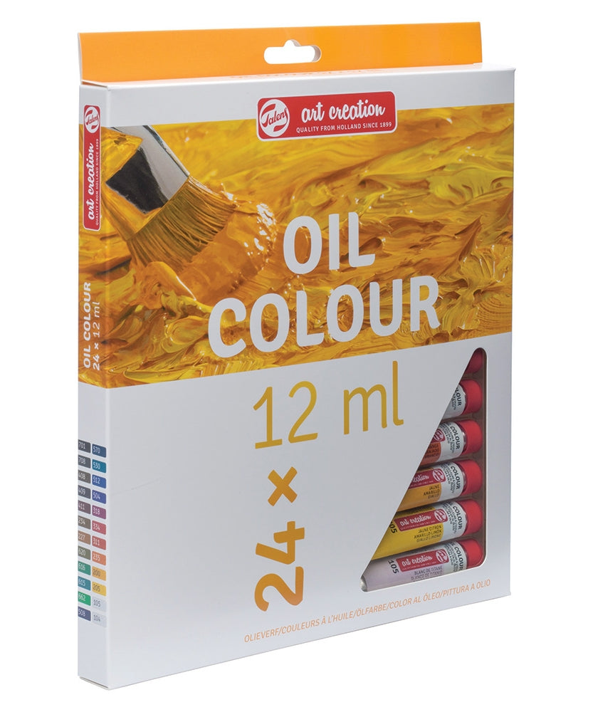Acuarella - culori acrilice, accesorii papetarie, pensule, carioci si markere etc Seturi culori ulei Art Creation 8 x 12 ml - Seturi culori ulei Art Creation 12 ml din categoria Arts & Entertainment > Hobbies & Creative Arts > Arts & Crafts > Art & Crafting Materials > Craft Paint, Ink & Glaze > Art & Craft Paint, recomandat pentru desen si activitati creative, pret avantajos in magazin online
