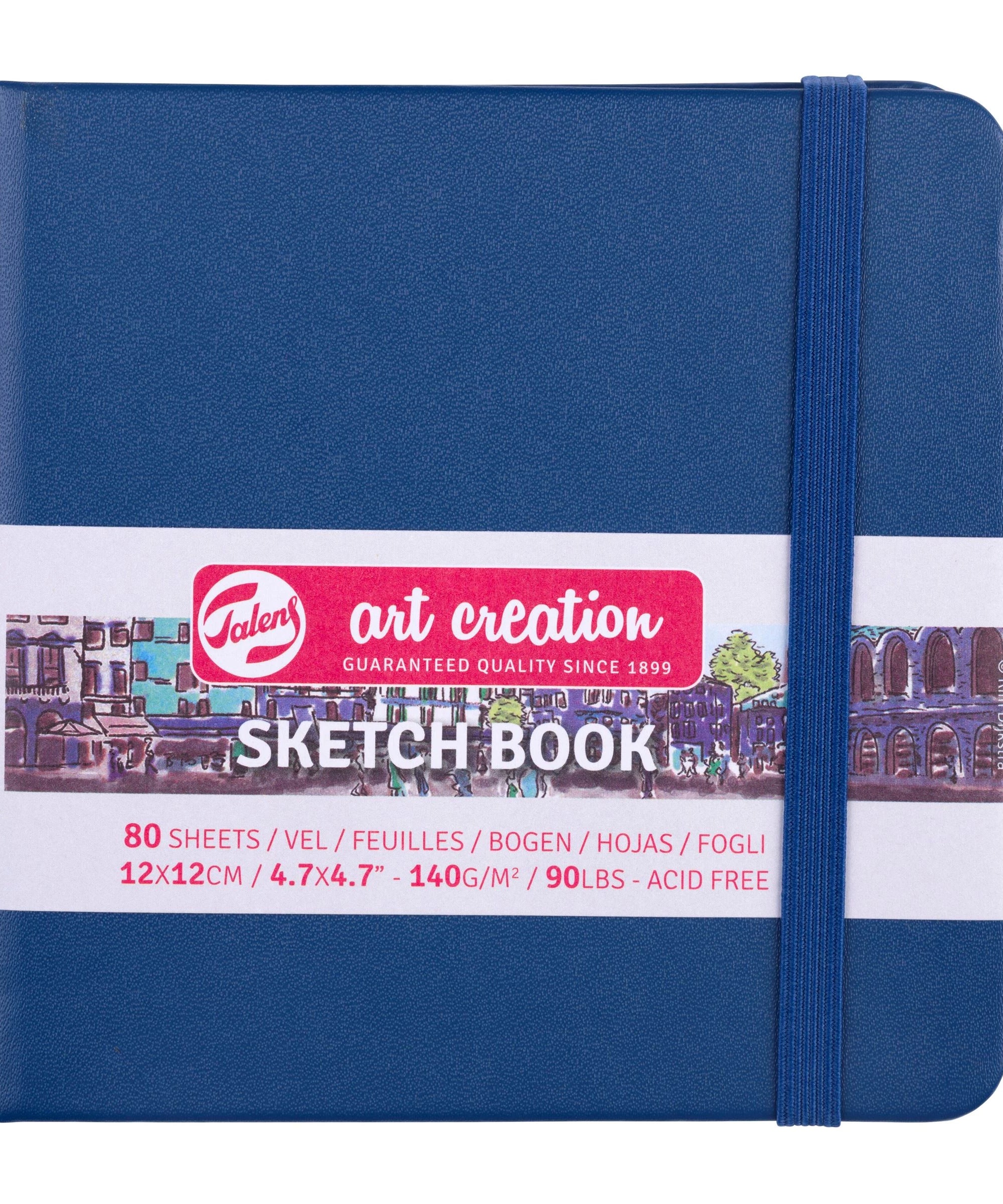 Sketchbook Talens Art Creation Navy Blue - 13x21 cm -  din categoria , excelent pentru proiecte artistice si craft, pret avantajos in magazin online