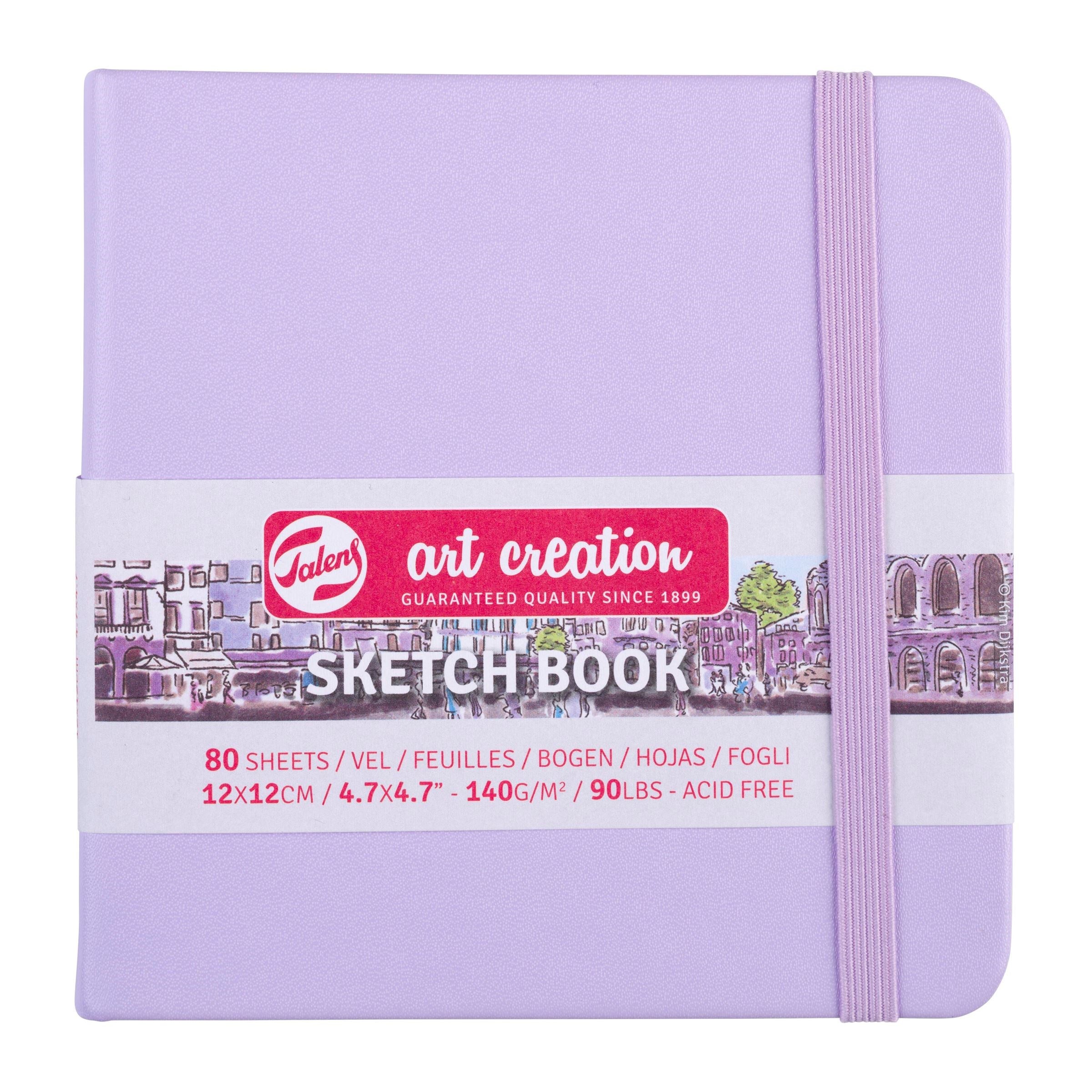 Sketchbook Talens Art Creation Pastel Violet - 13x21 cm -  din categoria , util pentru elevi, studenti si profesori, pret avantajos in magazin online
