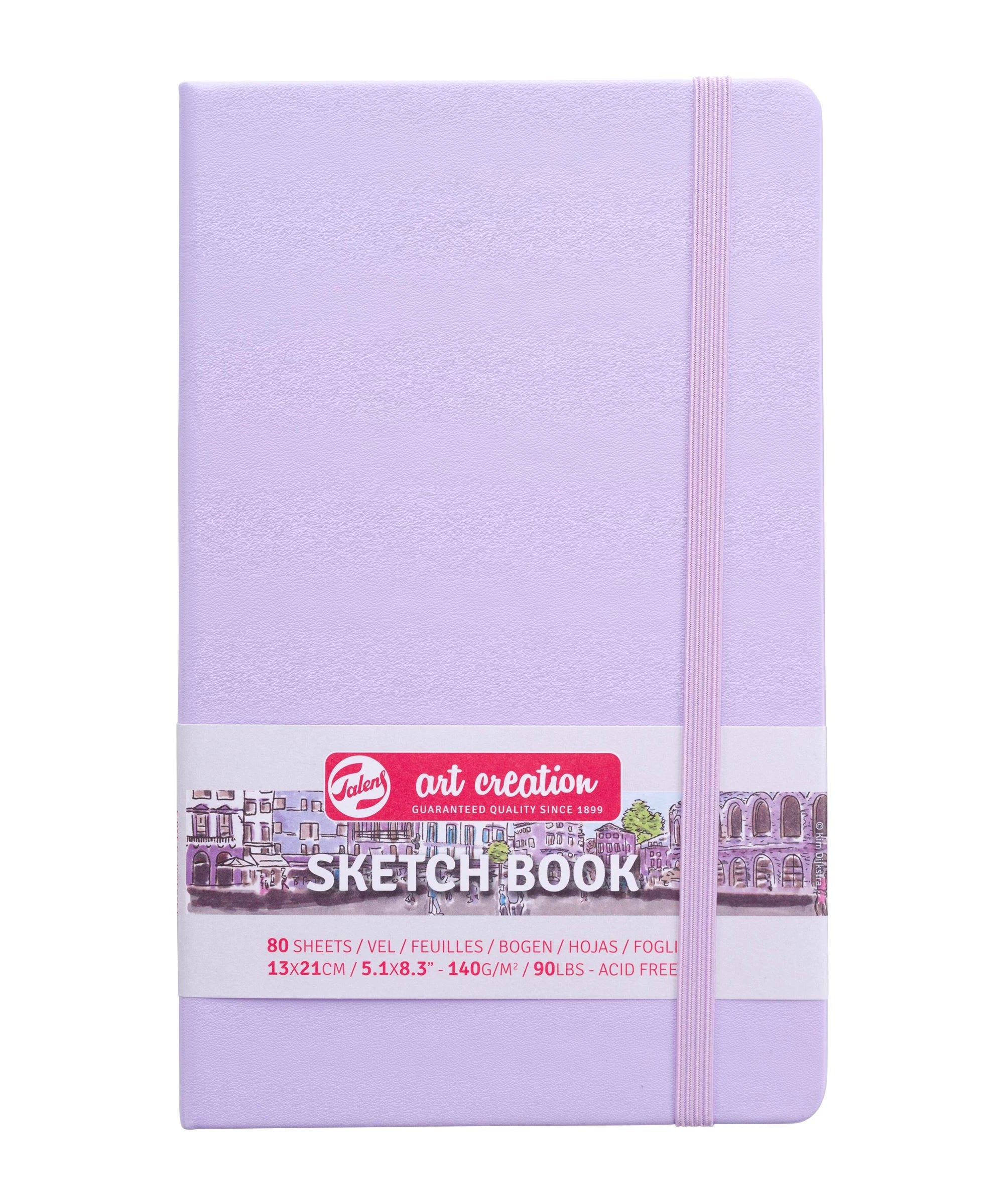 Sketchbook Talens Art Creation Pastel Violet - 15x21 cm -  din categoria , recomandat pentru desen si activitati creative, produs original disponibil din stoc