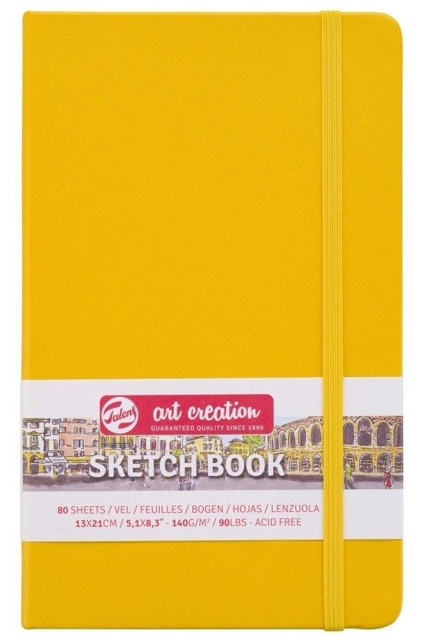 Sketchbook Talens Art Creation Yellow - 15x21 cm -  din categoria , potrivit pentru uz profesional si hobby, calitate premium pentru rezultate excelente