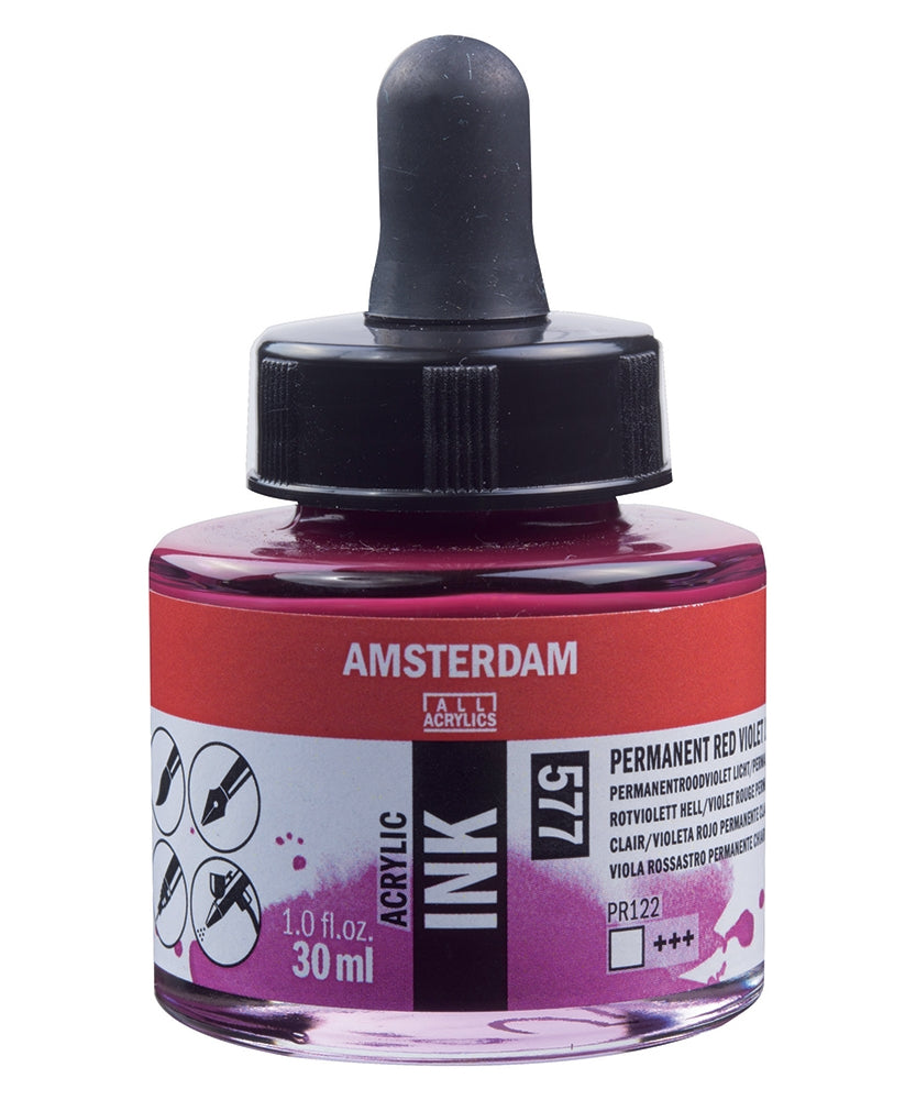 Acuarella - culori acrilice, accesorii papetarie, pensule, carioci si markere etc Tus acrilic Amsterdam Ink - Titanium white - Tus acrilic pe baza de apa Amsterdam Ink din categoria Arts & Entertainment > Hobbies & Creative Arts > Arts & Crafts > Art & Crafting Materials > Craft Paint, Ink & Glaze > Art Ink > Acrylic Ink, potrivit pentru uz profesional si hobby, calitate premium pentru rezultate excelente