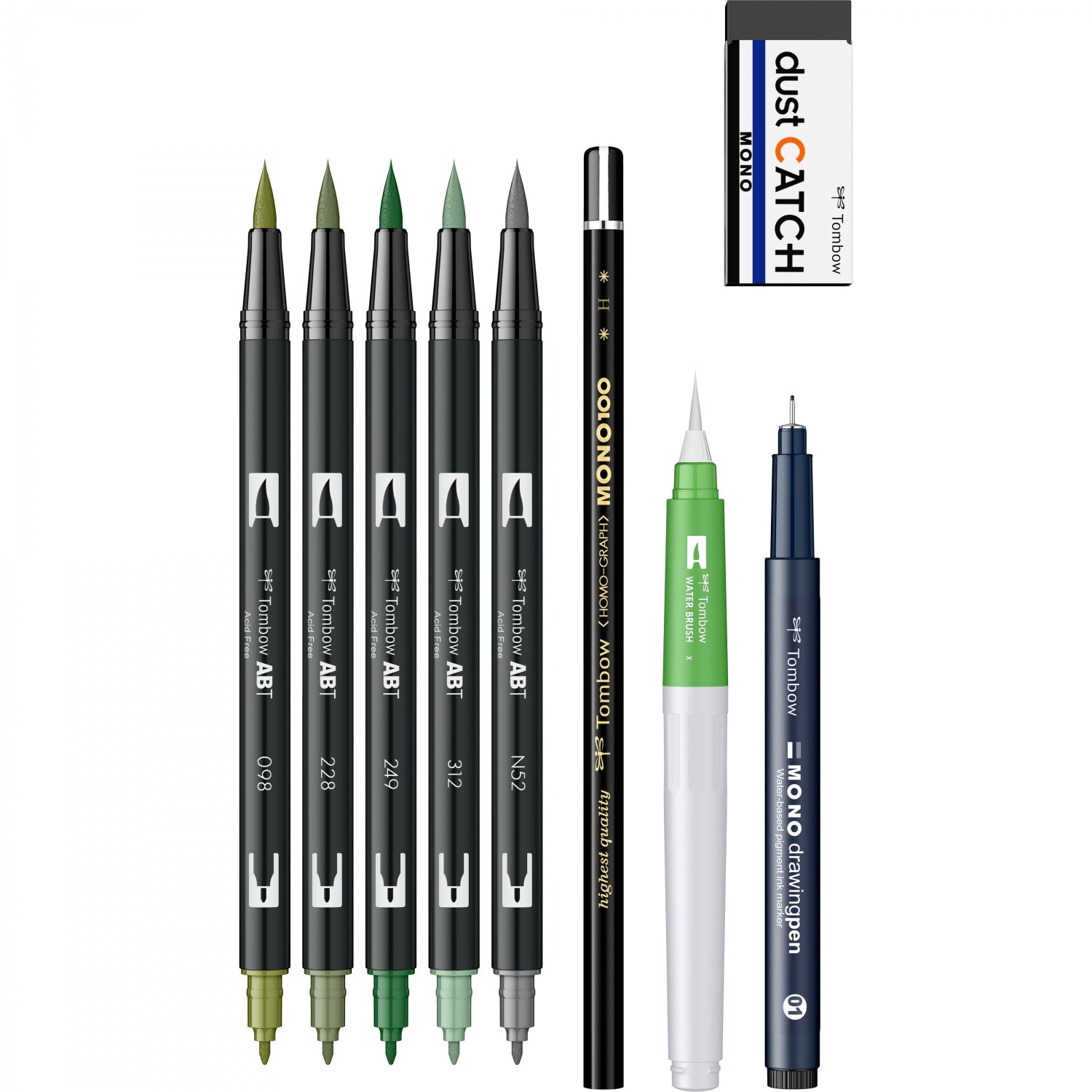 Set acuarela botanic Tombow