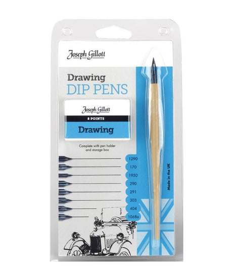 Set caligrafie si desen Drawing Joseph Gillott
