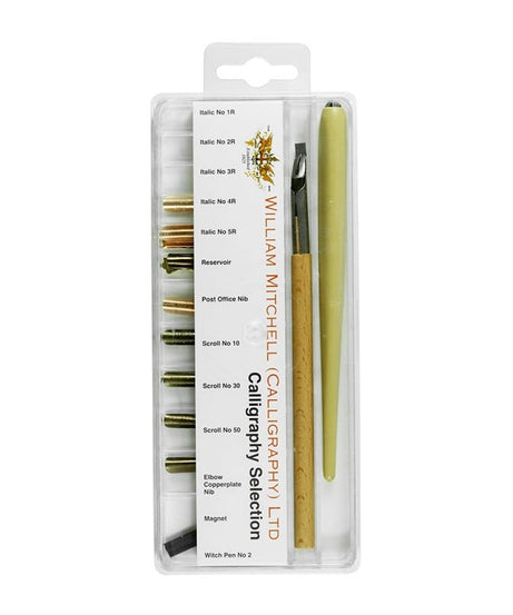 Set caligrafie toc cu penite William Mitchell