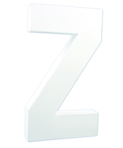 Litere 21 cm din carton presat - litera Z -  din categoria , excelent pentru proiecte artistice si craft, produs original disponibil din stoc