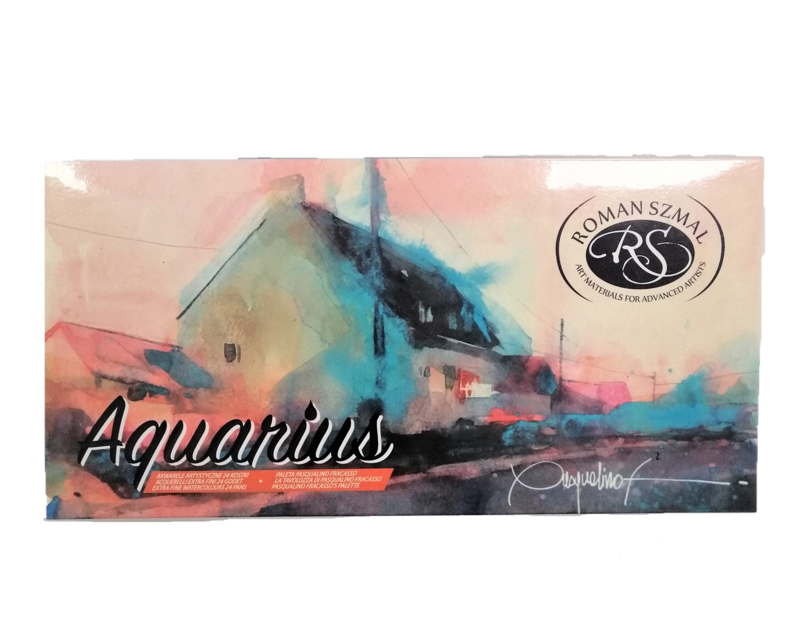 Set acuarele handmade Aquarius Pasqualino Fracasso
