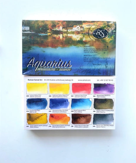 Acuarele Roman Szmal Adam Papke set