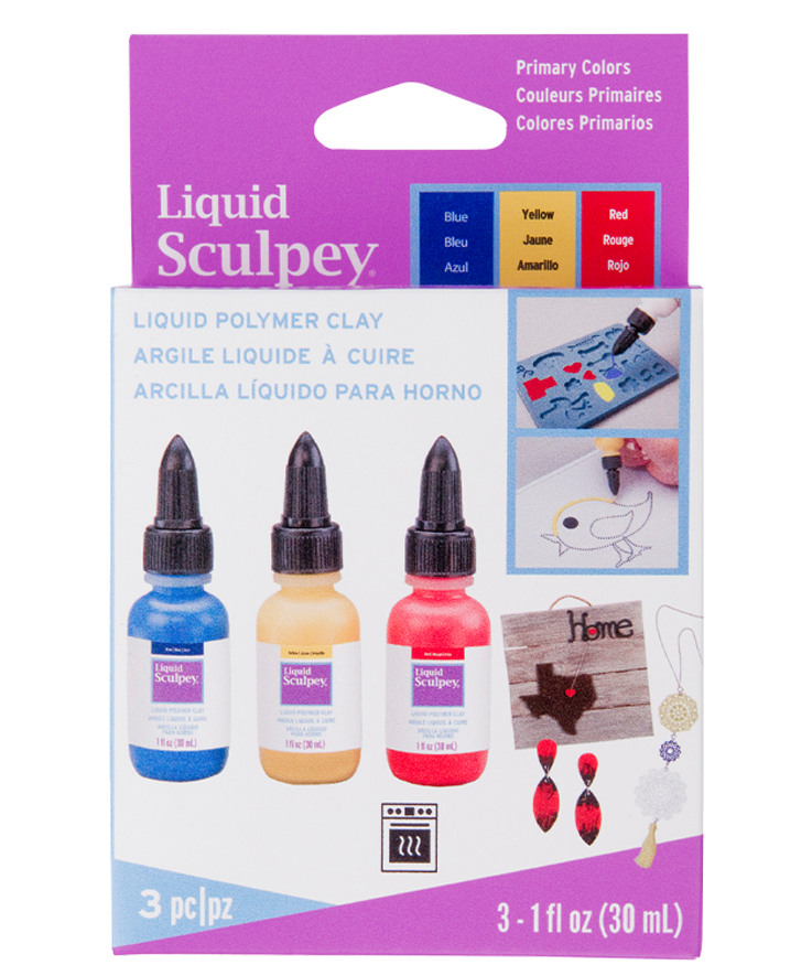 Set Liquid Sculpey Primary