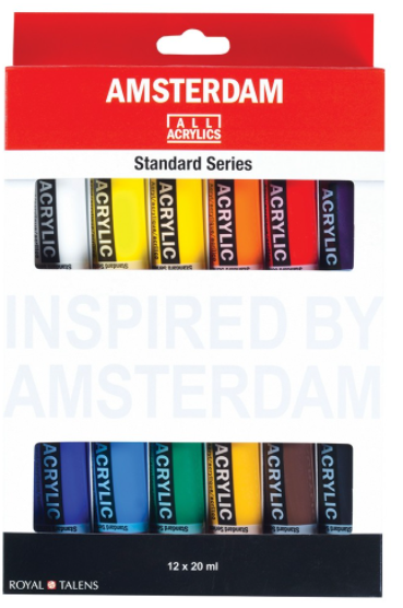 Set culori acrilice Amsterdam 20 ml