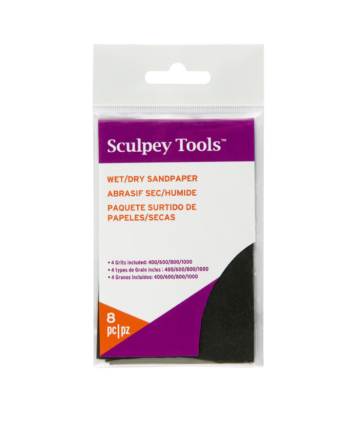 Acuarella - culori acrilice, accesorii papetarie, pensule, carioci si markere etc - Hartie pentru slefuit Sculpey din categoria , util pentru elevi, studenti si profesori, disponibil online cu livrare rapida
