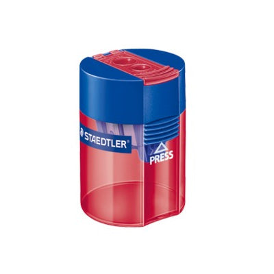 Acuarella - culori acrilice, accesorii papetarie, pensule, carioci si markere etc - Ascutitoare dubla Staedler 512 din categoria , perfect pentru birou si organizare eficienta, produs original disponibil din stoc