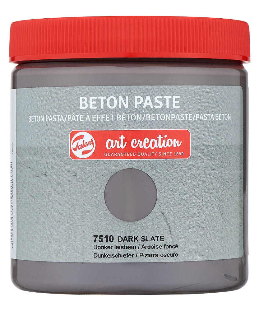 Acuarella - culori acrilice, accesorii papetarie, pensule, carioci si markere etc Pasta acrilica Beton Paste 100 ml - Light grey - Beton Paste Talens Art Creation – pastă acrilică din categoria Arts & Entertainment > Hobbies & Creative Arts > Arts & Crafts > Art & Crafting Materials > Craft Paint, Ink & Glaze > Paint Mediums, potrivit pentru uz profesional si hobby, calitate premium pentru rezultate excelente
