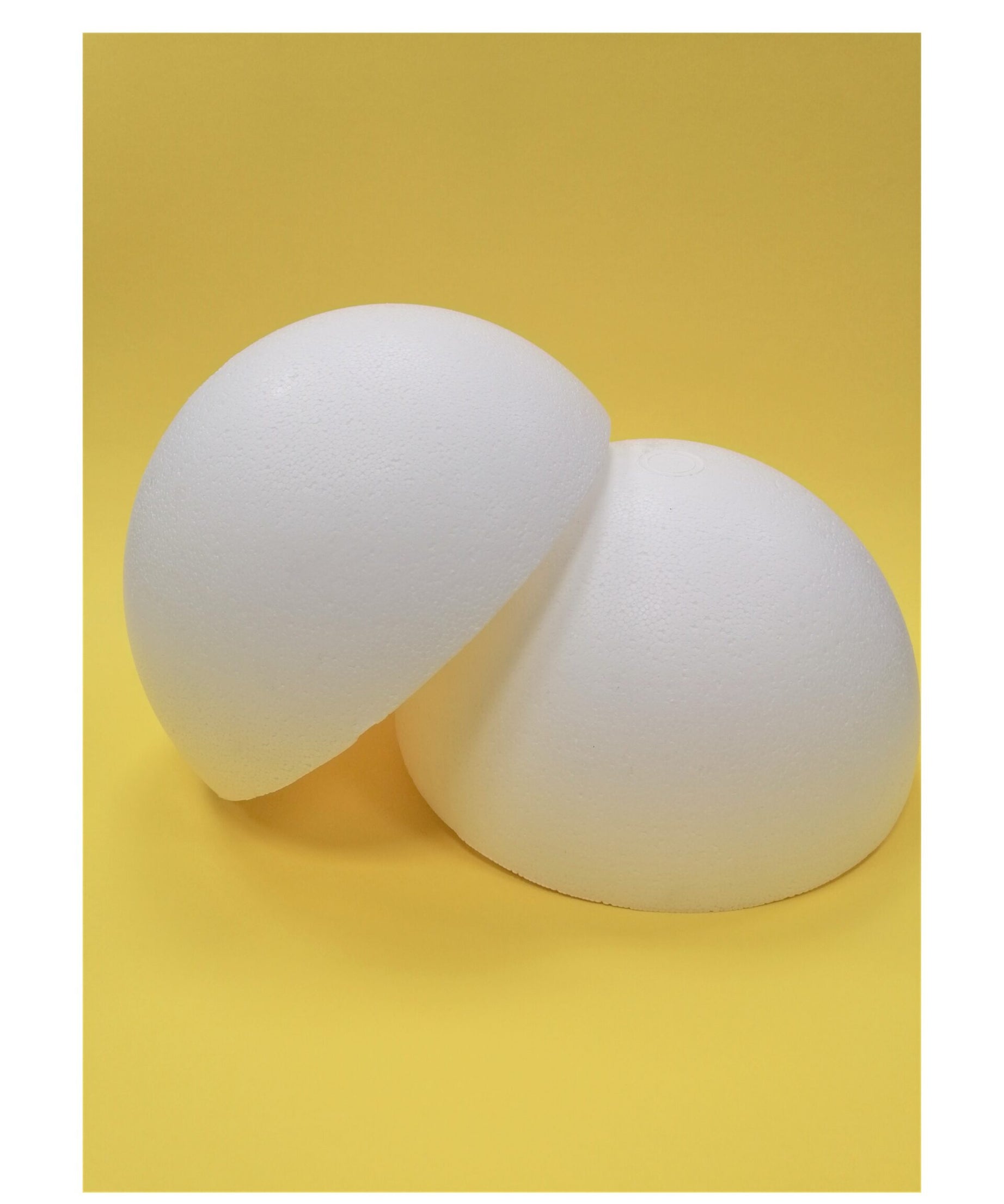 Bila din polistiren din doua jumatati - 20cm -  din categoria , recomandat pentru desen si activitati creative, pret avantajos in magazin online