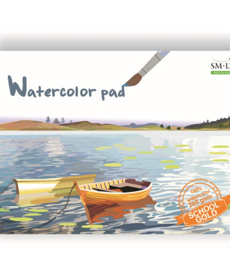 Acuarella - culori acrilice, accesorii papetarie, pensule, carioci si markere etc - Bloc acuarela School watercolor pad A4 din categoria , perfect pentru birou si organizare eficienta, alegere inspirata pentru papetarie moderna