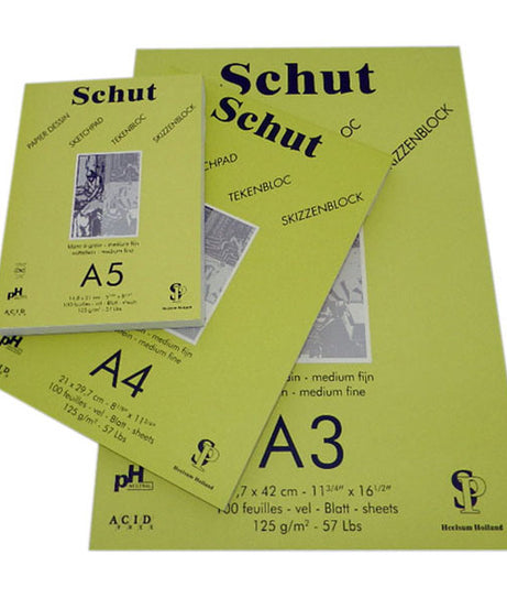 Acuarella - culori acrilice, accesorii papetarie, pensule, carioci si markere etc Bloc desen Schut Sketch 125 gr/mp - 15 x 21 cm (A5) - Bloc desen Schut Sketch 125 gr/mp calitate superioara din categoria Arts & Entertainment > Hobbies & Creative Arts > Arts & Crafts > Art & Crafting Materials > Art & Craft Paper > Drawing & Painting Paper, util pentru elevi, studenti si profesori, alegere inspirata pentru papetarie moderna