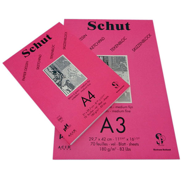 Acuarella - culori acrilice, accesorii papetarie, pensule, carioci si markere etc Bloc desen Schut Sketch Pad 180 gr./mp - 15 x 21 cm (A5) - Bloc desen Schut Sketch Pad 180 gr/mp din categoria Arts & Entertainment > Hobbies & Creative Arts > Arts & Crafts > Art & Crafting Materials > Art & Craft Paper > Drawing & Painting Paper, potrivit pentru uz profesional si hobby, disponibil online cu livrare rapida