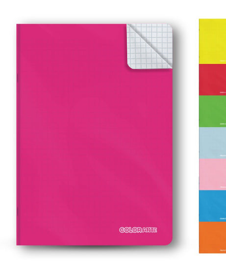 Caiet A5, 60 file, matematica, coperta plastic 230microni, 70g/mp Colorarte