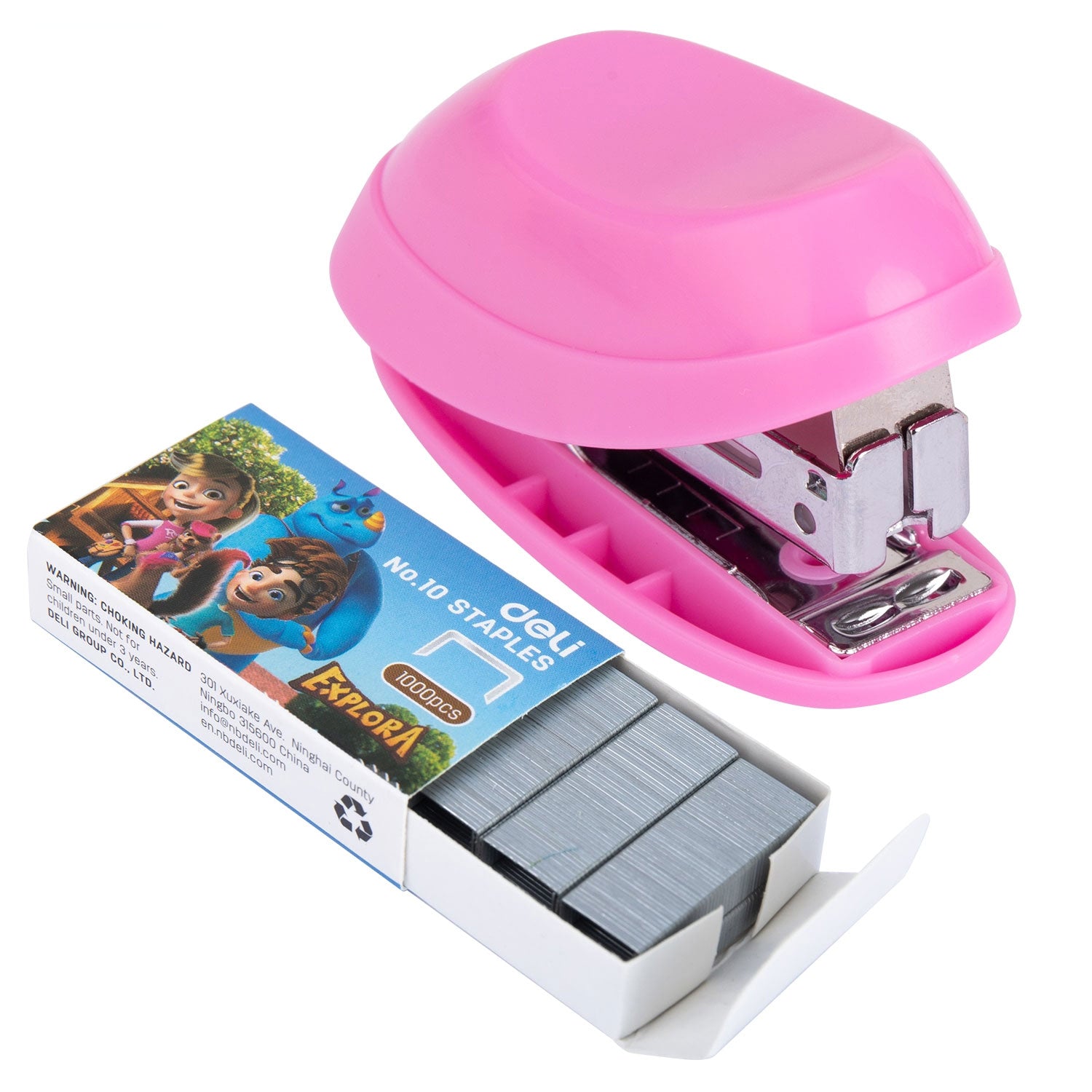 Capsator Deli E0220 Nr.10 – 15 Coli, cu decapsator integrat