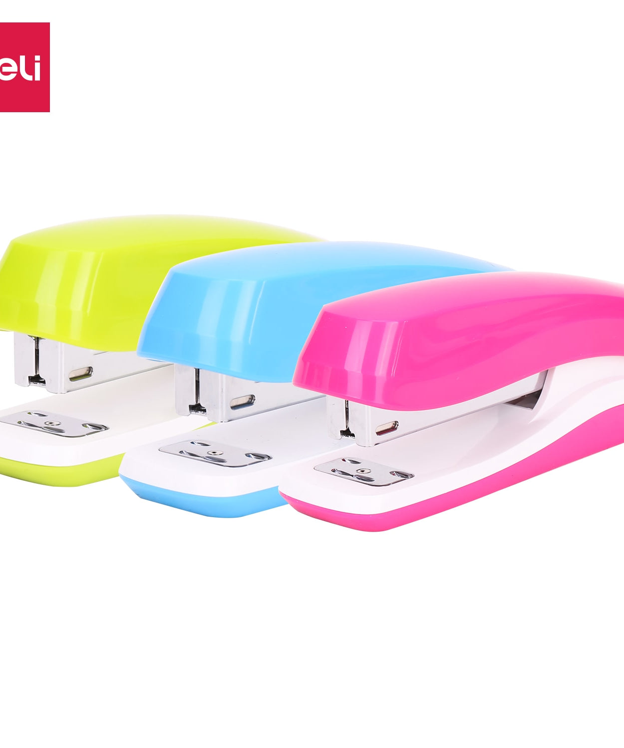 Capsator 25 coli Rio Deli – capsator metalic asortat, disponibil în culori vesele, cu decapsator integrat. Ideal pentru birou, școală și papetărie. Capsator Deli ergonomic și rezistent, perfect pentru capsarea documentelor, fișelor și notițelor. Accesoriu de birou practic și durabil, pentru uz zilnic.