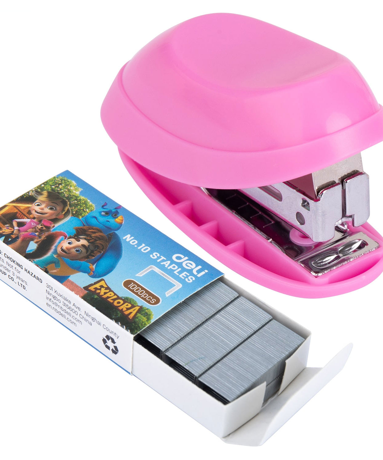 Capsator 15 coli Nr.10 Deli E0220 – capsator metalic rezistent, disponibil în diverse culori pastel, cu decapsator integrat. Perfect pentru birou, școală și papetărie. Design ergonomic, ușor de utilizat, ideal pentru capsarea documentelor, fișelor și notițelor. Accesoriu Deli practic și durabil