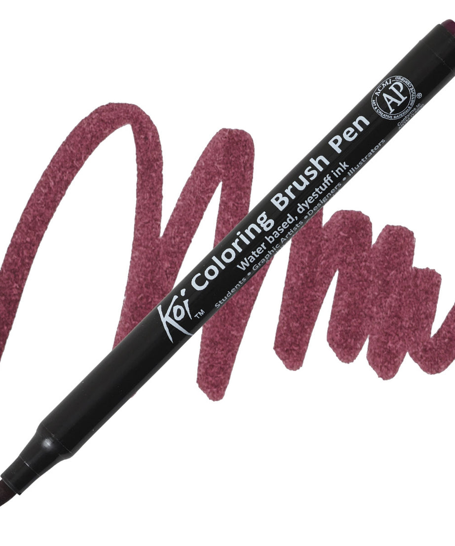 Carioci Sakura Koi Color Brush - Fuchsia -  din categoria , recomandat pentru desen si activitati creative, produs original disponibil din stoc