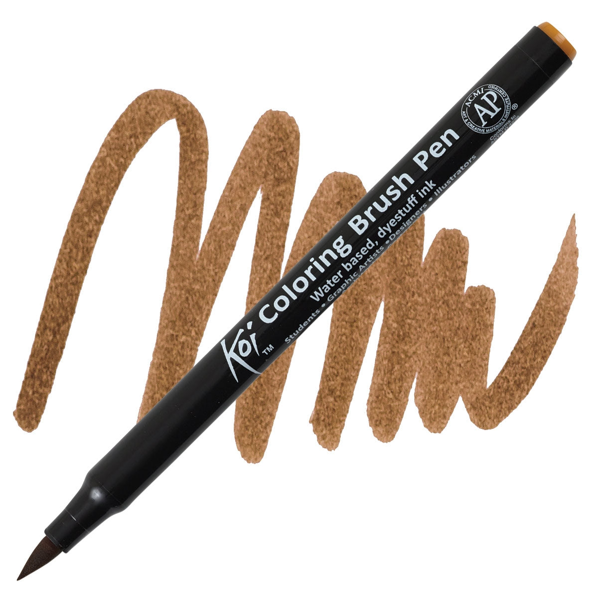 Carioci Sakura Koi Color Brush - Brown -  din categoria , perfect pentru birou si organizare eficienta, produs original disponibil din stoc