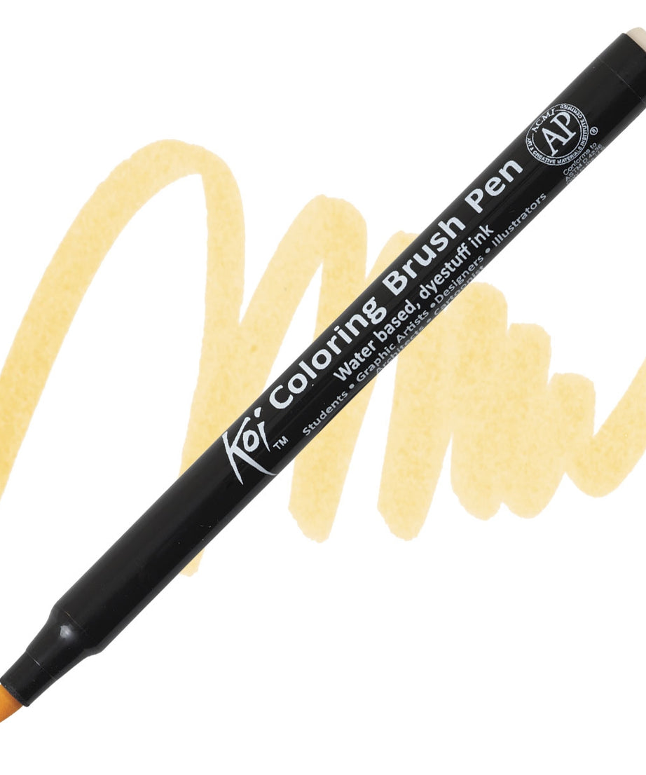 Carioci Sakura Koi Color Brush - Dark brown -  din categoria , util pentru elevi, studenti si profesori, calitate premium pentru rezultate excelente