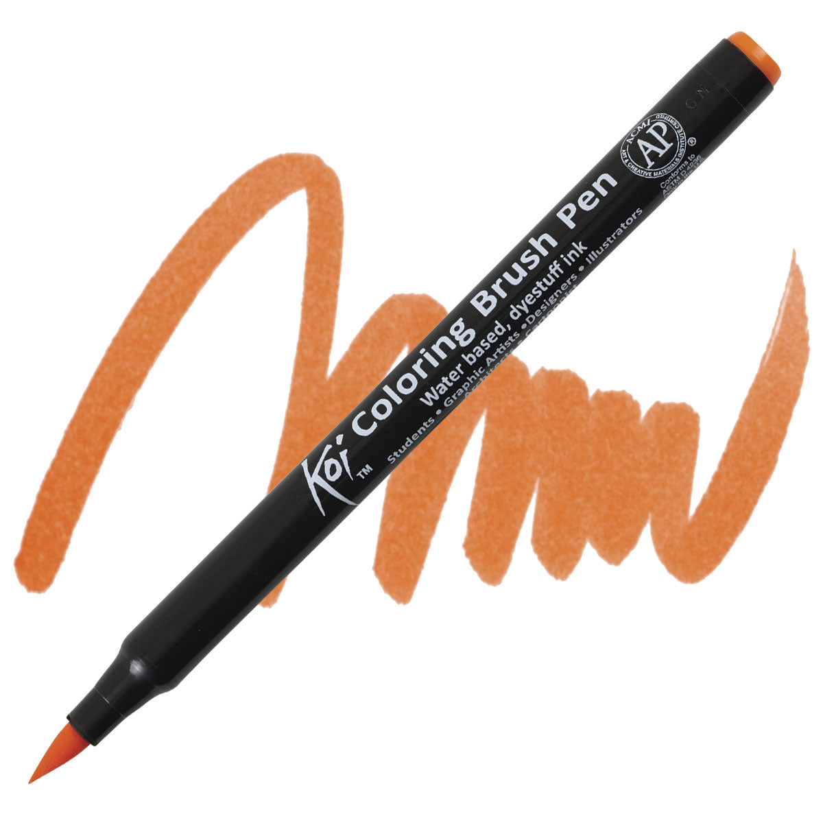 Carioci Sakura Koi Color Brush - Coral red -  din categoria , perfect pentru birou si organizare eficienta, pret avantajos in magazin online
