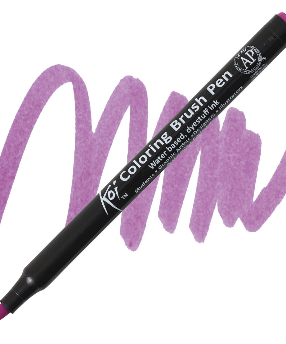 Carioci Sakura Koi Color Brush - Magenta pink -  din categoria , recomandat pentru desen si activitati creative, pret avantajos in magazin online