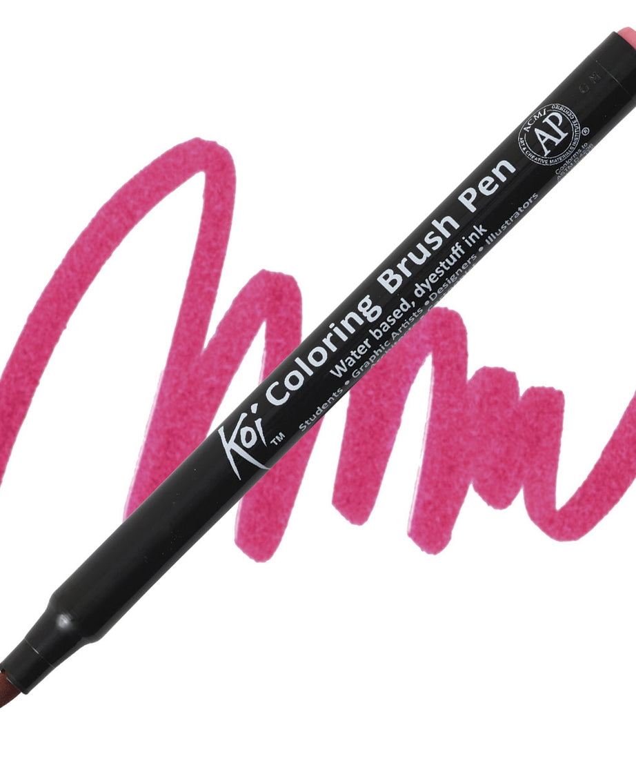 Carioci Sakura Koi Color Brush - Woody brown -  din categoria , ideal pentru scoala si teme zilnice, alegere inspirata pentru papetarie moderna