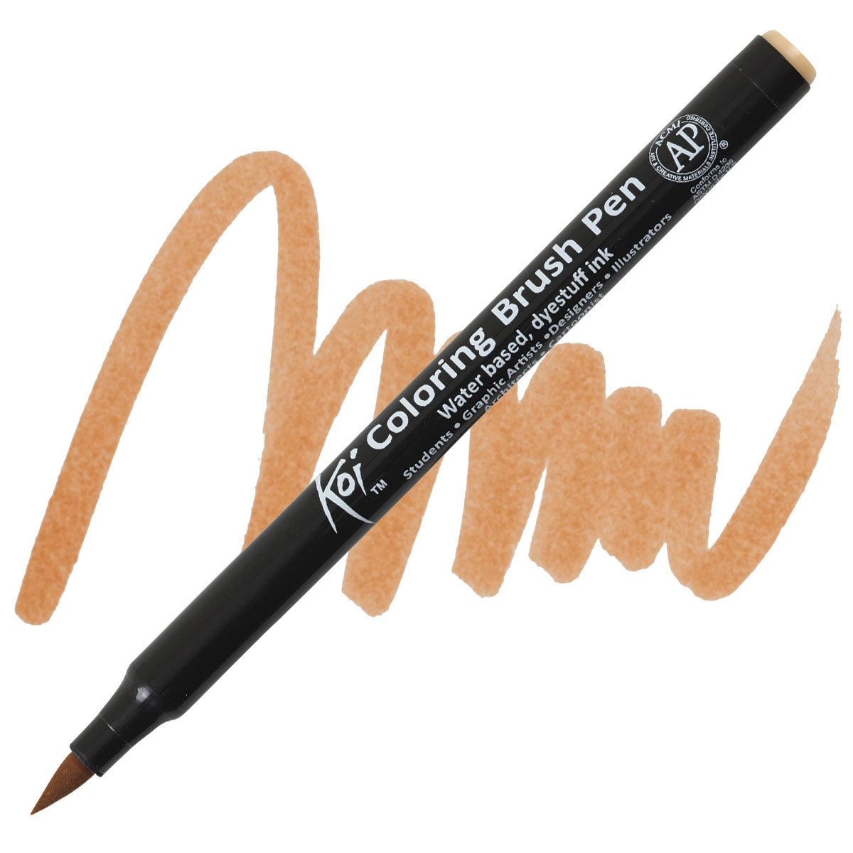 Carioci Sakura Koi Color Brush - Naples yellow -  din categoria , ideal pentru scoala si teme zilnice, calitate premium pentru rezultate excelente