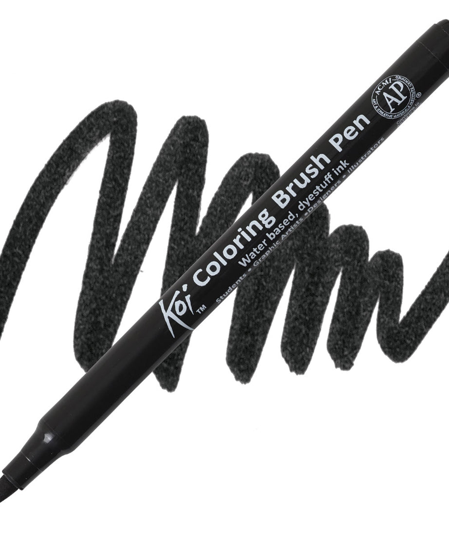 Carioci Sakura Koi Color Brush - Cool grey -  din categoria , potrivit pentru uz profesional si hobby, produs original disponibil din stoc
