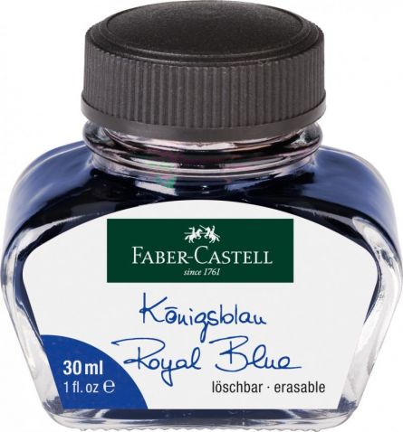 Acuarella - culori acrilice, accesorii papetarie, pensule, carioci si markere etc Cerneala pentru stilou Faber Castell 30ml - Albastru - Cerneală albastră Faber-Castell în calimara de 30 ml – pentru scris din categoria Office Supplies > Office Instruments > Writing & Drawing Instrument Accessories > Pen Ink & Refills, ideal pentru scoala si teme zilnice, calitate premium pentru rezultate excelente