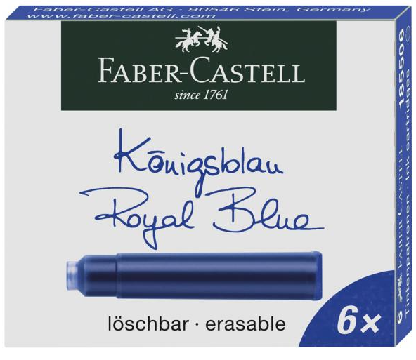 Set 6 cartuse cerneala mici - negru -  din categoria , ideal pentru scoala si teme zilnice, disponibil online cu livrare rapida