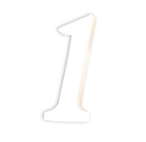 Cifre din carton presat - cifra 4 -  din categoria , recomandat pentru desen si activitati creative, alegere inspirata pentru papetarie moderna
