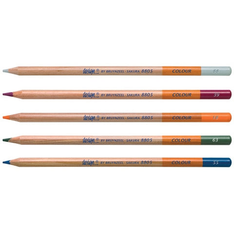 Creioane colorate Bruynzeel Design Colour Pencil