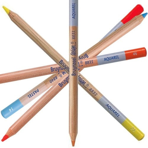Acuarella - culori acrilice, accesorii papetarie, pensule, carioci si markere etc Creioane colorate Bruynzeel Design Aquarel - White - Creioane colorate acuarelabile Bruynzeel Design Aquarel din categoria Office Supplies > Office Instruments > Writing & Drawing Instruments > Pens & Pencils > Pencils > Art Pencils, recomandat pentru desen si activitati creative, produs original disponibil din stoc