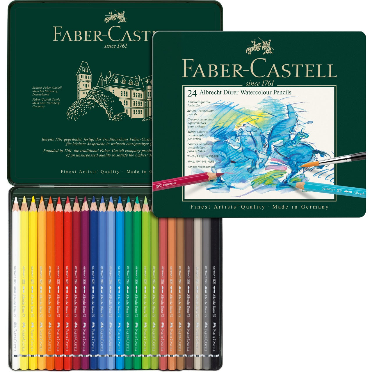 Set creioane colorate A. Durrer - 36 -  din categoria , recomandat pentru desen si activitati creative, alegere inspirata pentru papetarie moderna