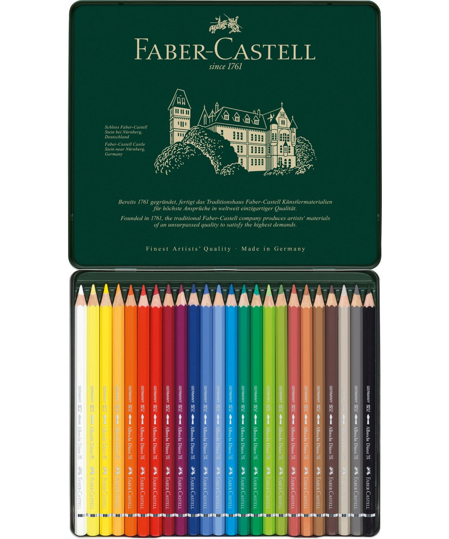 Set creioane colorate A. Durrer - 24 -  din categoria , recomandat pentru desen si activitati creative, alegere inspirata pentru papetarie moderna